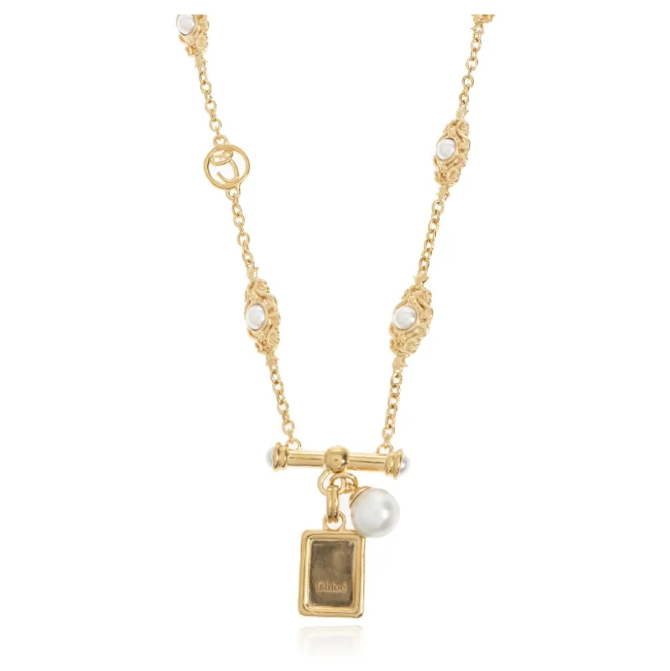 Collier avec perles