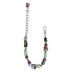 Collier avec Perles en Verre de Murano Multicolores