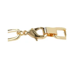 Collier Chaîne Maillons Câble Doré