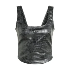 Corset en similicuir