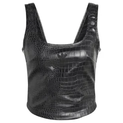 Corset en similicuir
