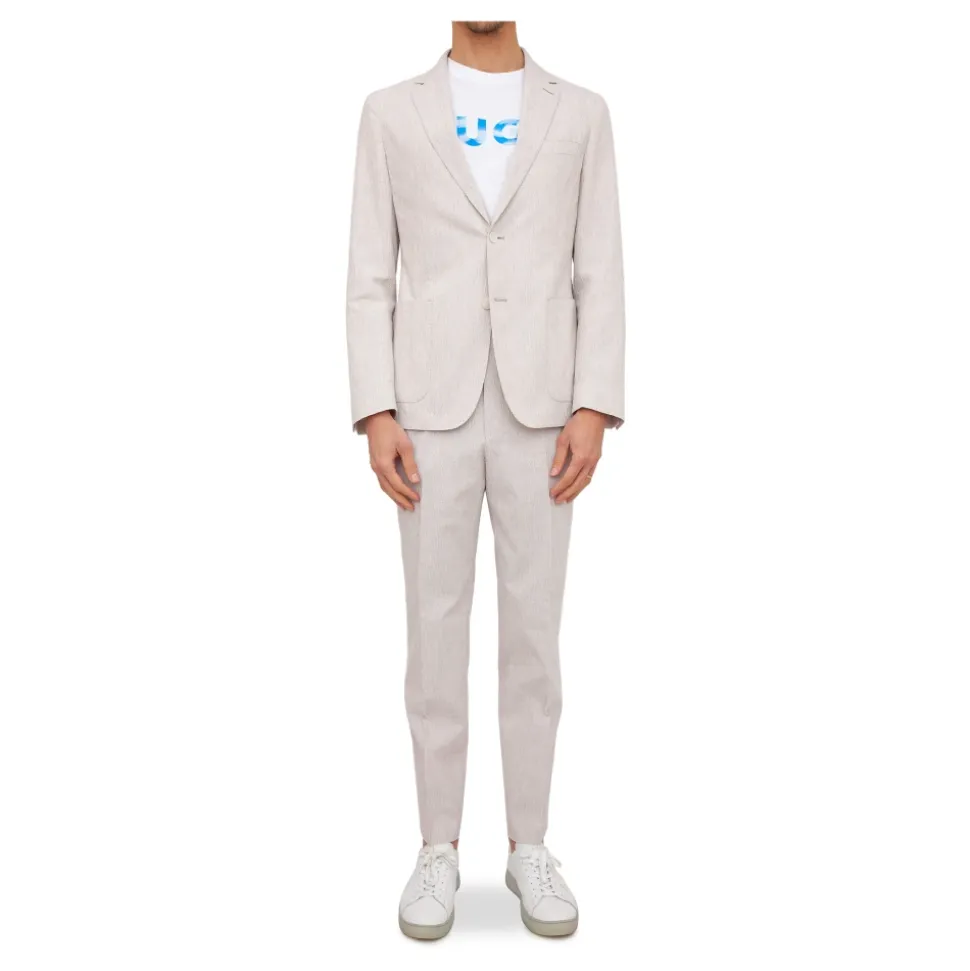 Costume Beige pour Homme