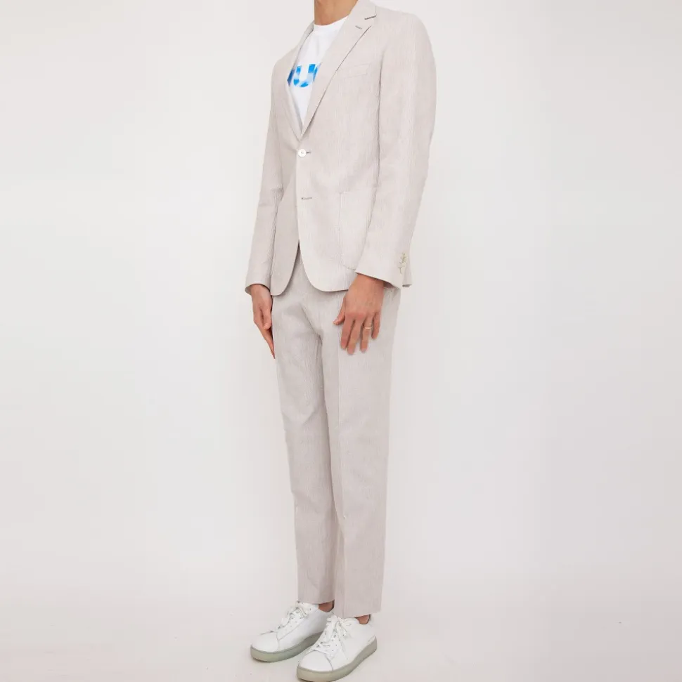 Costume Beige pour Homme