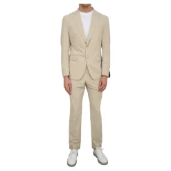 Costume Beige pour Homme