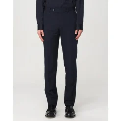 Costume Bleu à Deux Boutons