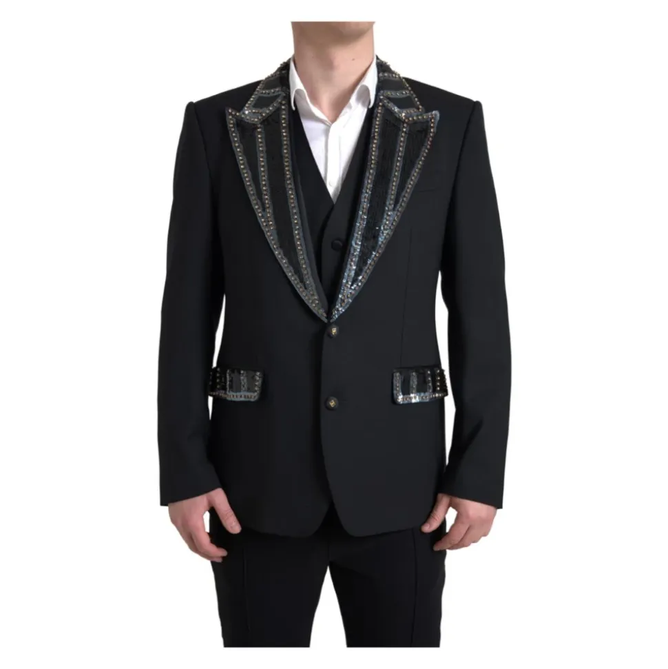 Costume Deux Pièces de Luxe en Laine