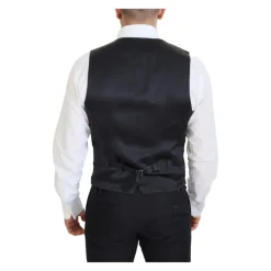 Costume MARTINI en brocart floral noir