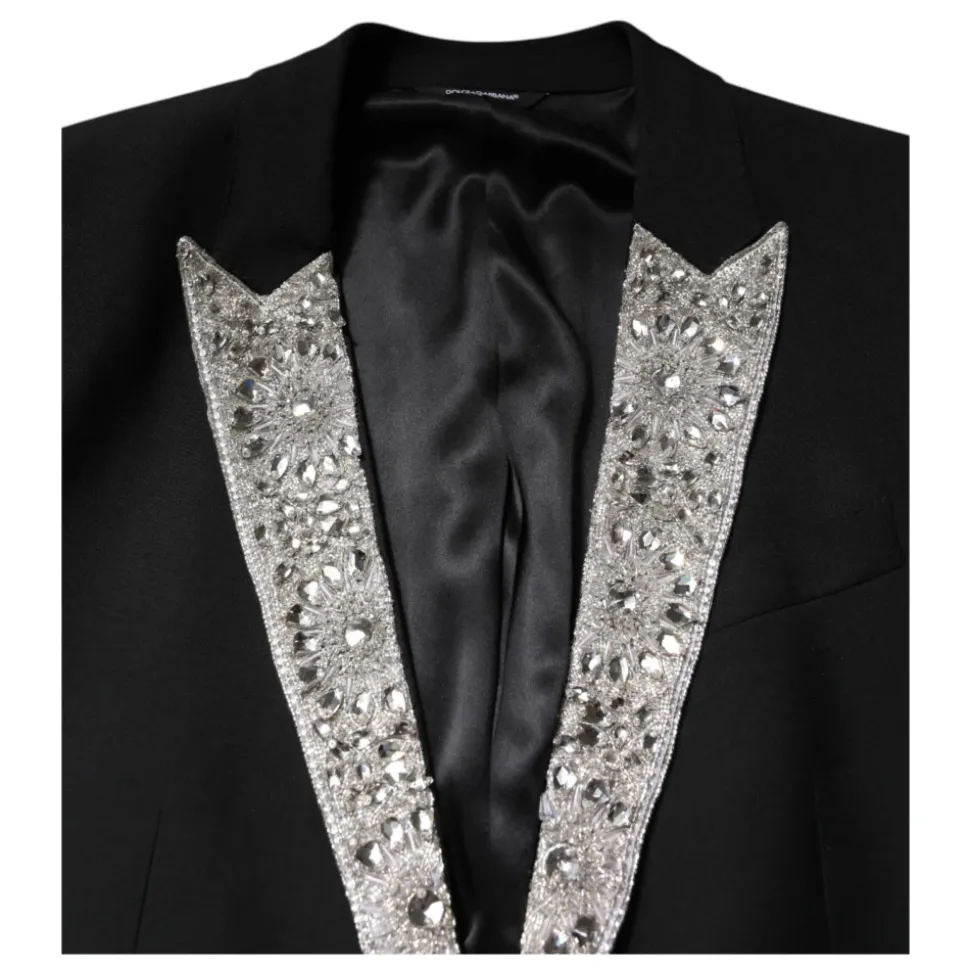 Costume MARTINI noir orné de cristaux