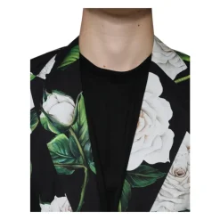 Costume Slim Fit à Imprimé Floral