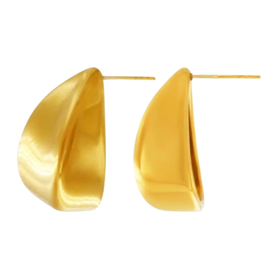 Courage Waterproof 3D Mirror Statement Earring
