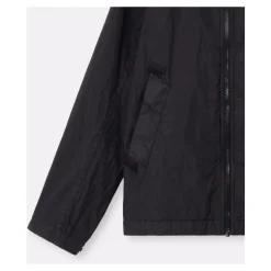 Crinkle Reps Hooded Jacket