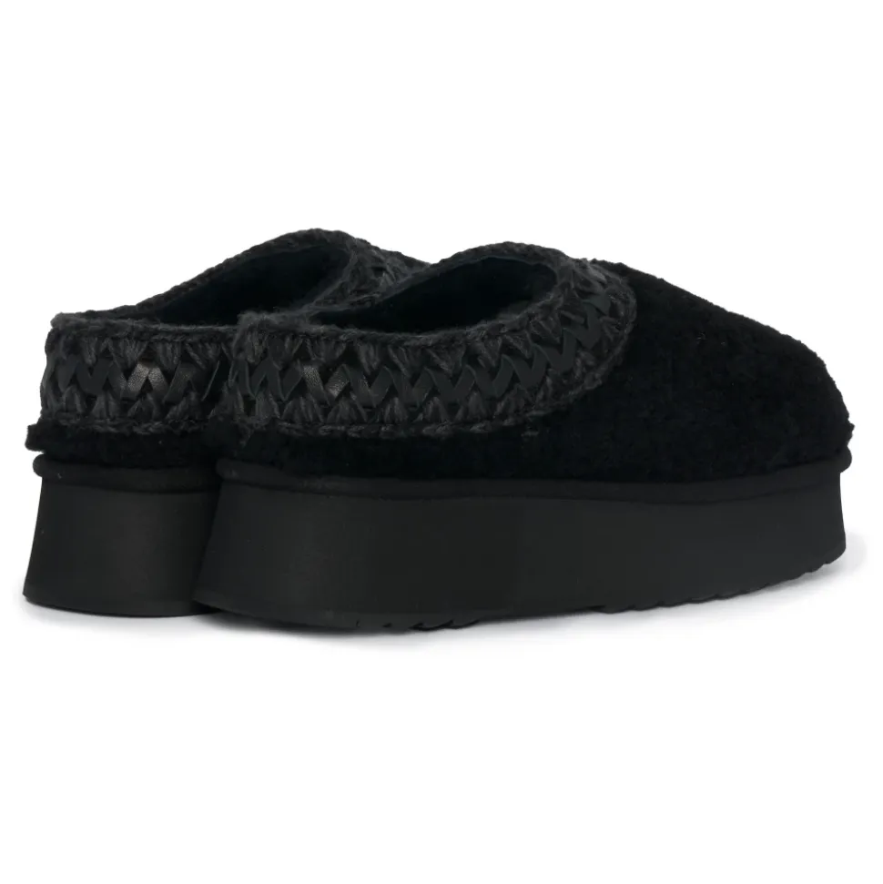 Curly Sheepskin Clog