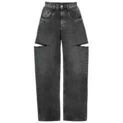 Cut-out Jeans