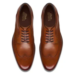 Derbies à Bout Fleuri Marron pour Homme