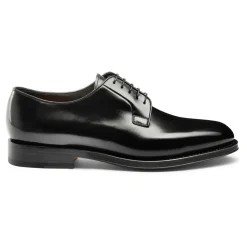 Derbies à lacets en cuir confectionnées à la main