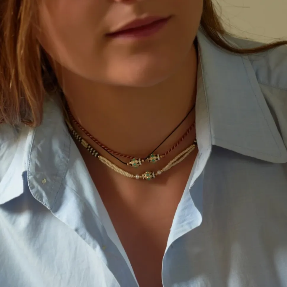 DOROTHEE SAUSSET Choker HAVANA