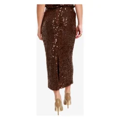 Embellished Midi Pencil Skirt