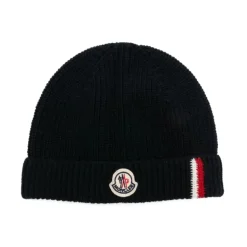 Enfants Bonnet Bleu avec Logo