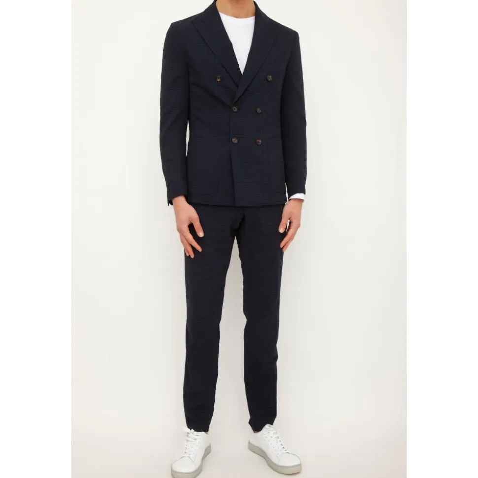 Ensemble de costume croisé