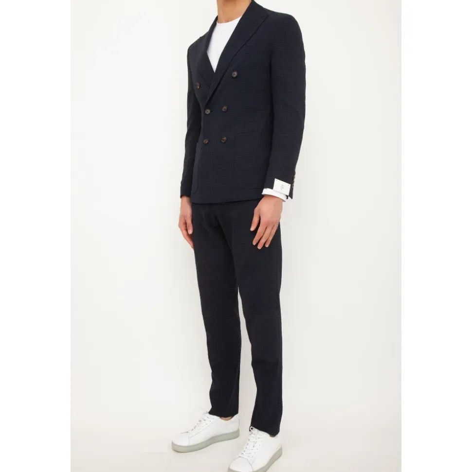 Ensemble de costume croisé