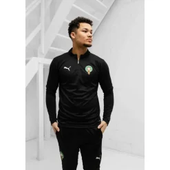 Ensemble d'entraînement Maroc Teamfinal Noir 2025/2026