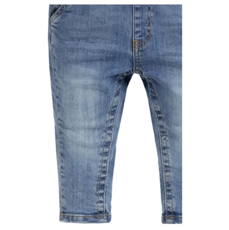 Ensemble Salopette + T-shirt à Manches Courtes