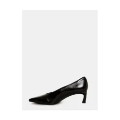 Escarpins en cuir noir