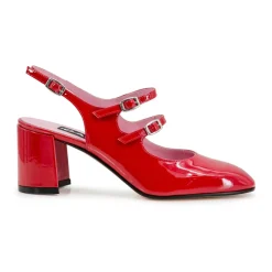 Escarpins en cuir verni