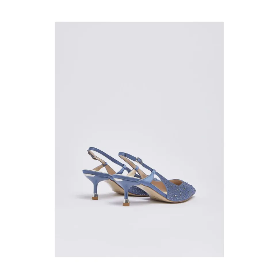 Escarpins pointus en cuir