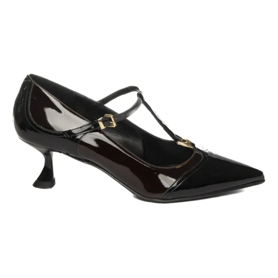 Escarpin Verni Pointu