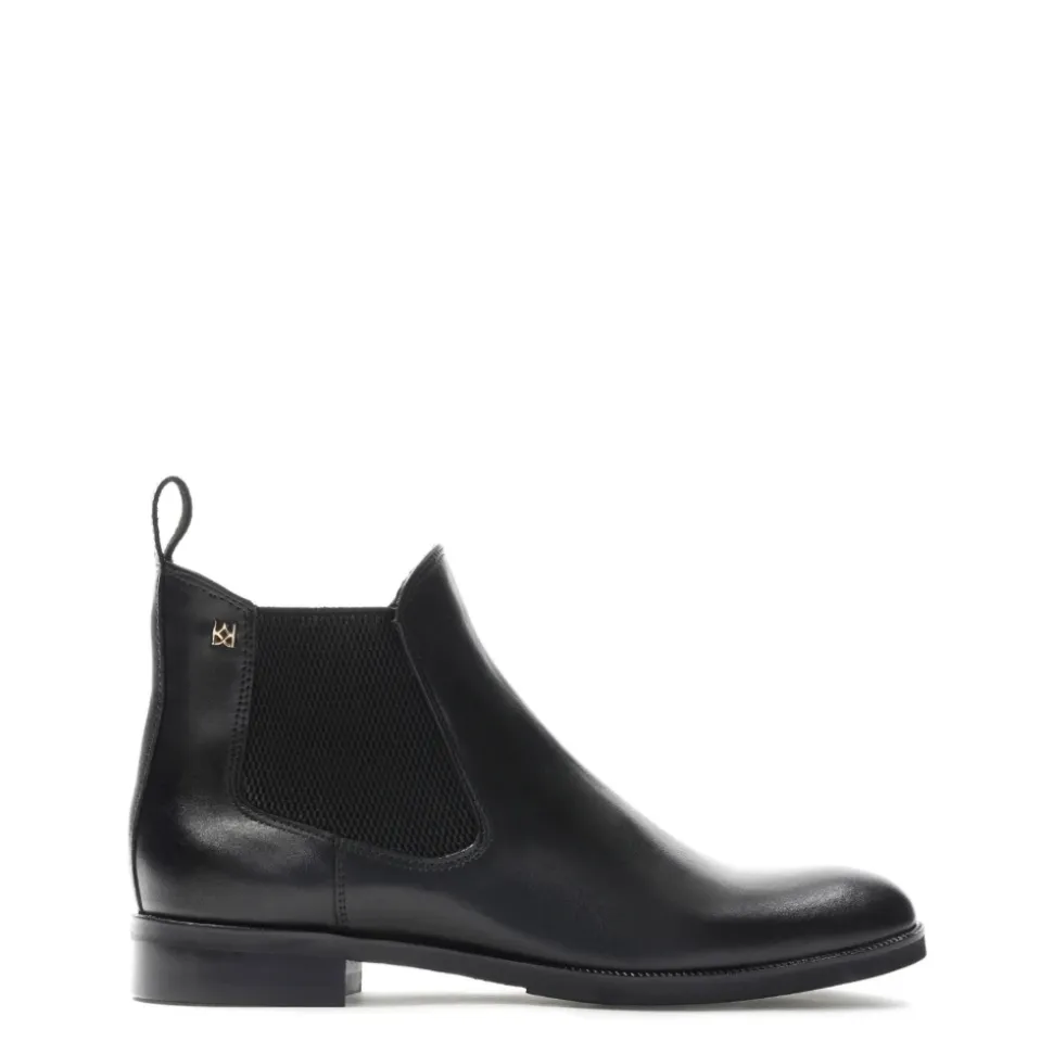 Femmes noires Chelsea boots
