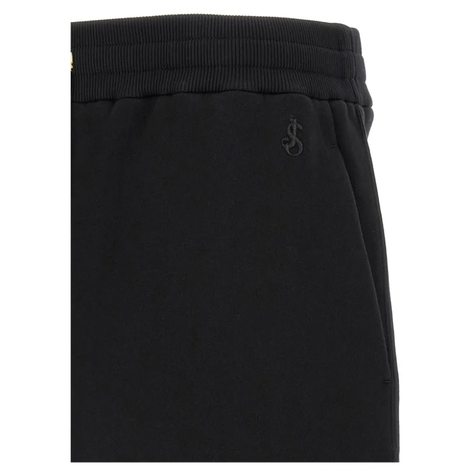 Fleece Cotton Bermuda Shorts