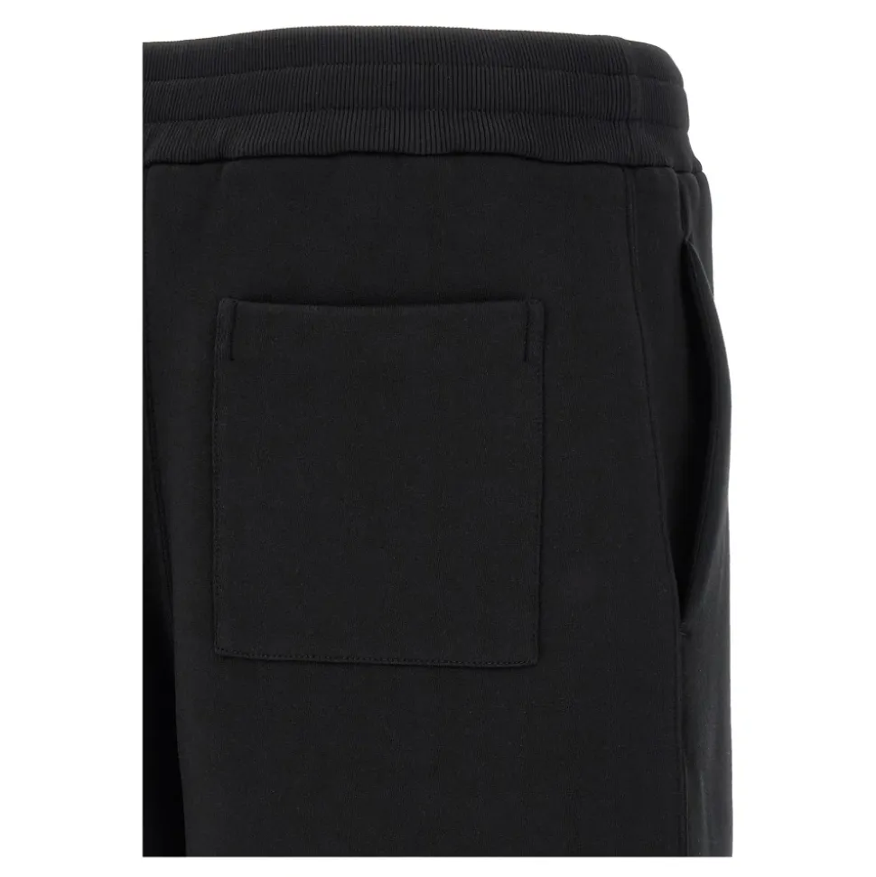 Fleece Cotton Bermuda Shorts
