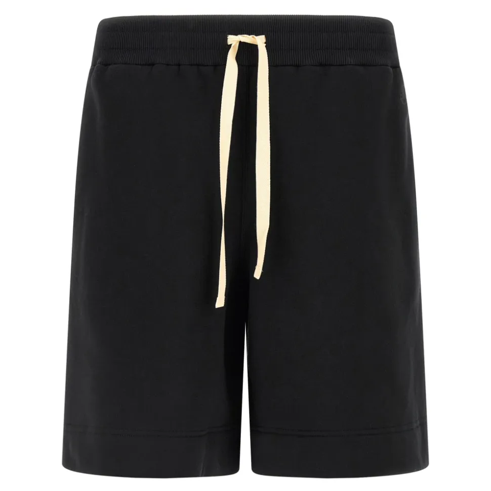 Fleece Cotton Bermuda Shorts