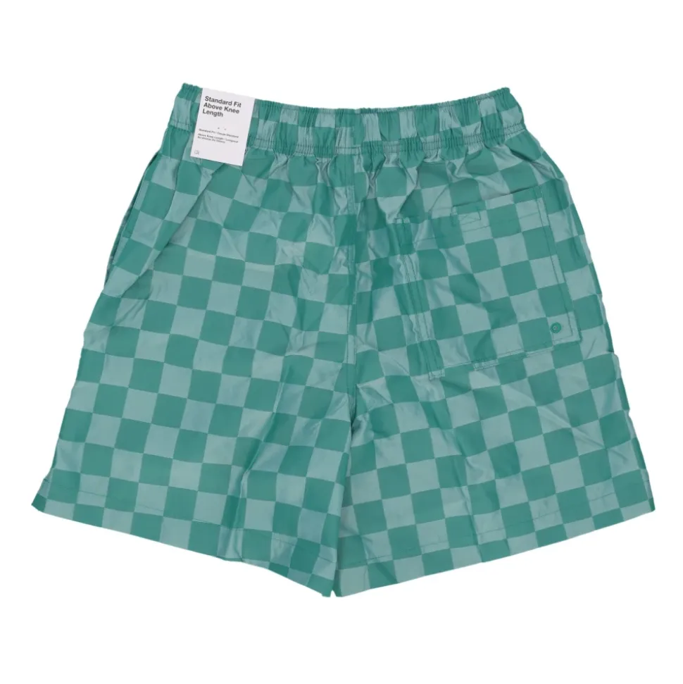Flow Checkers Shorts Malachite/Blanc