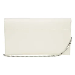 Fly Leather Clutch Bag with Chain
