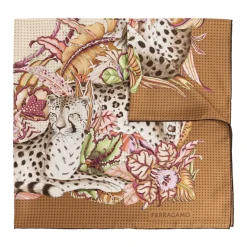 FO Gattopap Silk Scarf