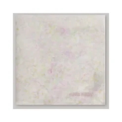 Foulard en mousseline avec imprimé de pétales