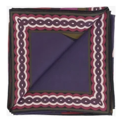 Foulard en soie imprimée
