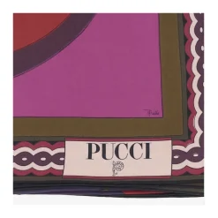 Foulard en soie imprimée