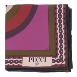 Foulard en soie imprimée