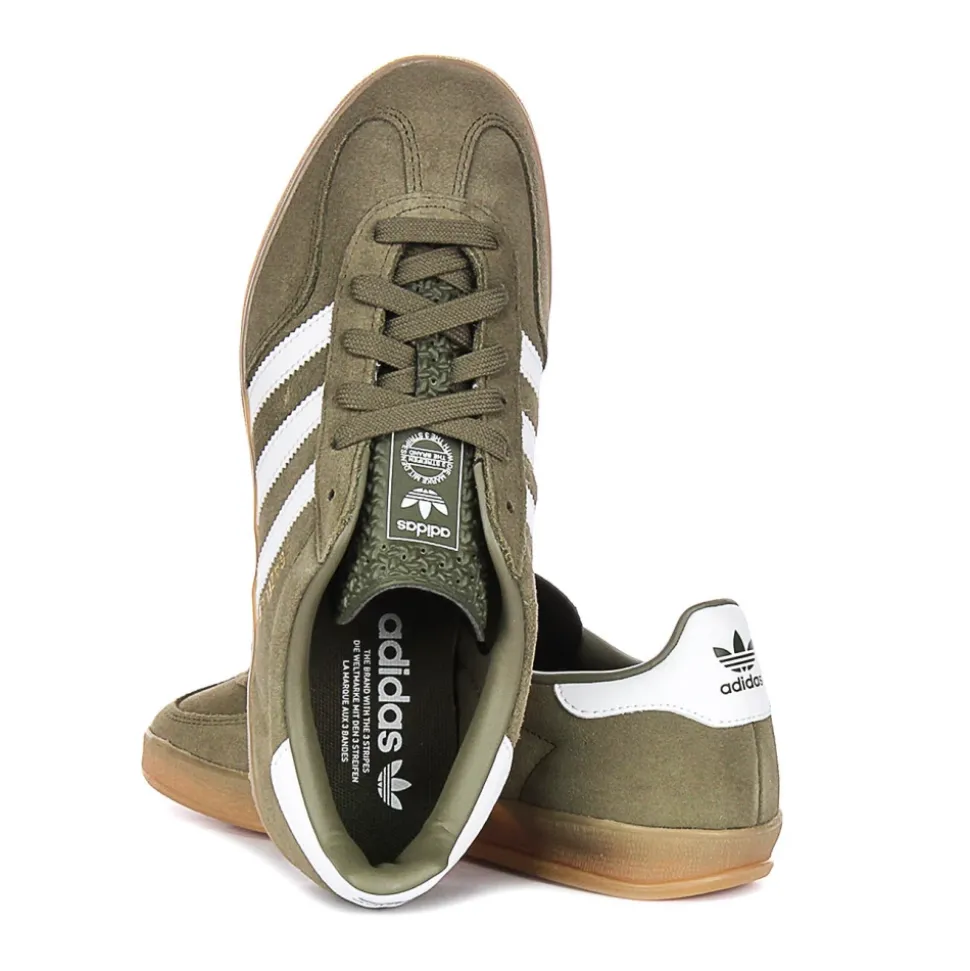 Gazelle Indoor Olivewhite Chaussures Homme