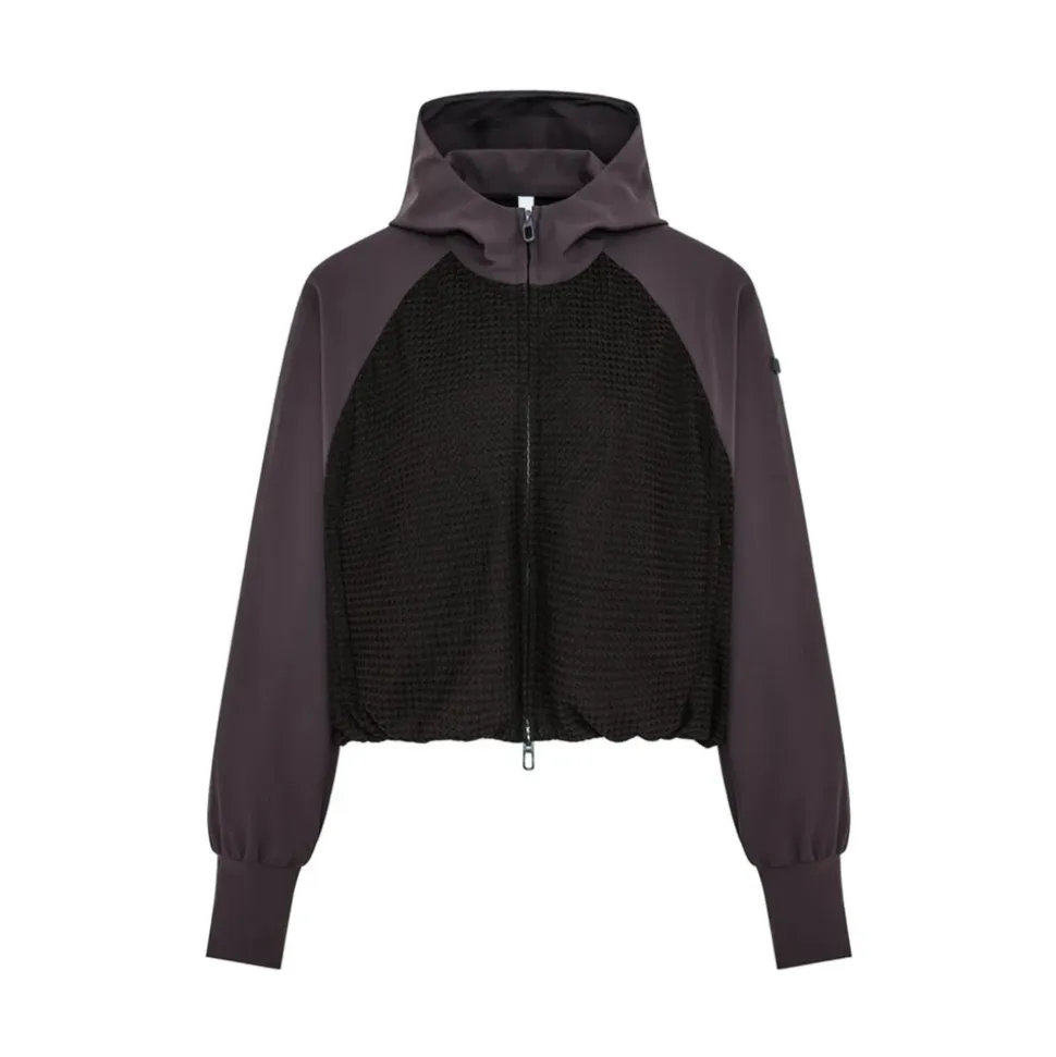 Giacca manica raglan rete