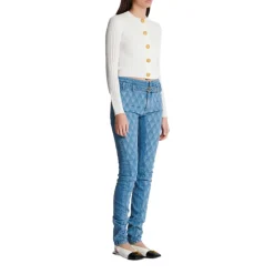 Gilet en maille cropped