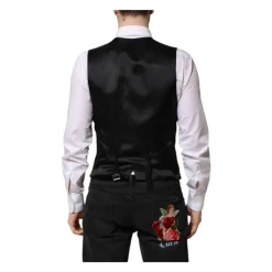 Gilet Formel Rouge à Paillettes