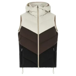 Gilet matelassé à chevrons