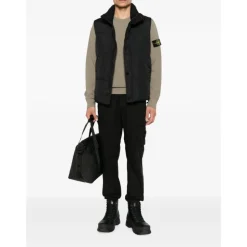 Gilet matelassé texturé