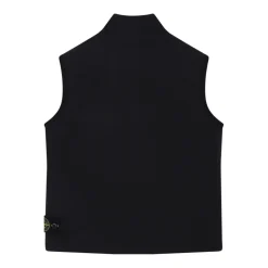 Gilet noir pour enfants avec patch logo