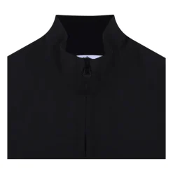 Gilet noir pour enfants avec patch logo