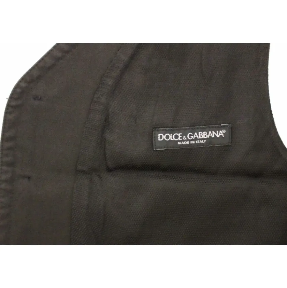 Gilet Robe Noir Élégant